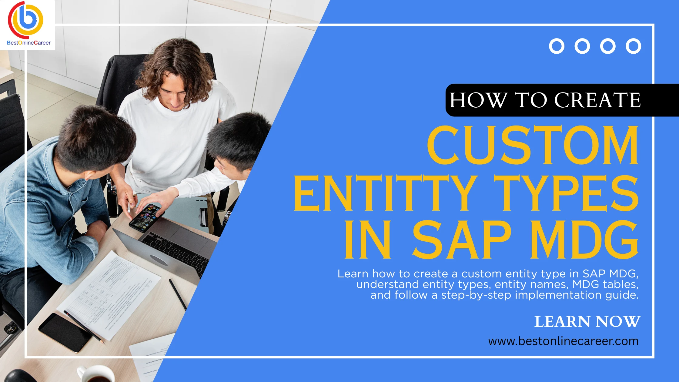Learn How to Create Custom Entity Types in SAP MDG & Tables